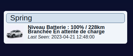 Dacia Spring recharge en heure creuse et horaire décalée