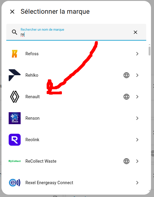 Home Assistant intégration API Renault